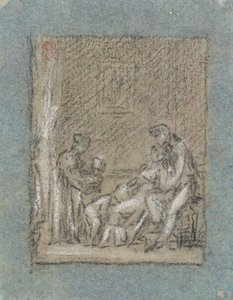 Étude pour Une Famille dans la désolation - Pierre Paul Prud