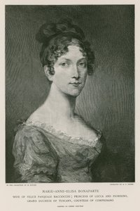 Élisa Bonaparte - Pierre Paul Prudhon