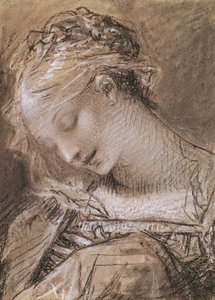 Tête de la Vierge - Pierre Paul Prudhon