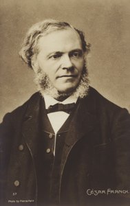 César Franck, compositeur, pianiste, organiste et professeur de musique belge né, ayant travaillé à Paris durant sa vie adulte (1822-1890) - Pierre Petit