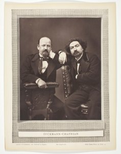 Émile Erckmann (écrivain français, 1822-1899) et Alexandre Chatrian (écrivain français, 1826-1890) - Pierre Petit