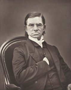 Émile Littré lexicographe et philosophe français, 1801-1881, vers 1876