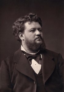 Portrait de Jean Lassalle (1847-1909), baryton français. Photoglyptie Goupil. Photographie de la fin du XIXe siècle par Pierre-Petit. - Pierre Petit