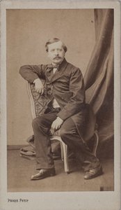 Portrait de Louis de Loménie 1818-1878 - Pierre Petit