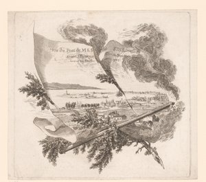 Vue du port de Messine (avant le tremblement de terre de février 1783)