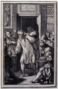 Le Roi Candaule et le Maître de la Loi - Pierre Philippe Choffard