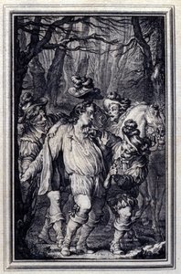 La prière de Saint Julien - Pierre Philippe Choffard