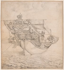 Une galère royale française vue de la poupe - Pierre Puget