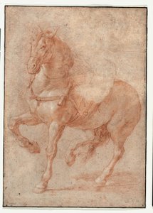 Étude de Bucéphale pour le relief "Alexandre et Diogène".