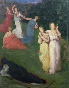 La Mort et les jeunes filles - Pierre Puvis de Chavannes