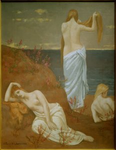 Jeunes femmes à la mer - Pierre Puvis de Chavannes