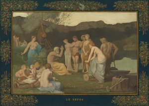 Repos, vers 1863 - Pierre Puvis de Chavannes
