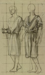Étude de Deux Figures Debout