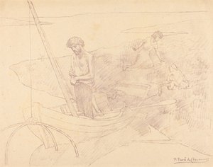 Le pauvre pêcheur - Pierre Puvis de Chavannes