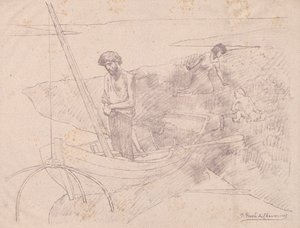 Le pauvre pêcheur - Pierre Puvis de Chavannes
