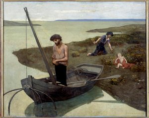 Le pauvre pêcheur - Pierre Puvis de Chavannes