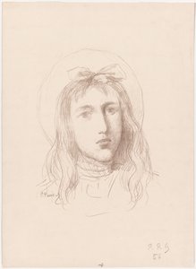 Tête de jeune fille - Pierre Puvis de Chavannes