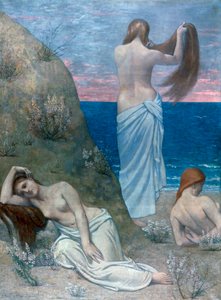 Jeunes filles au bord de la mer, avant 1894 - Pierre Puvis de Chavannes