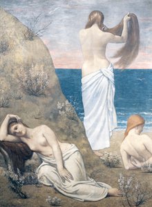 Jeunes filles au bord de la mer - Pierre Puvis de Chavannes