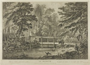 Le pêcheur - Pierre Quentin Chedel