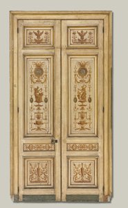 Peinture de dessus de porte, années 1790 - Pierre Rousseau