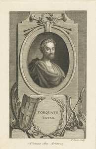 Portrait de Torquato Tasso 1544-1595 - Pierre Savart