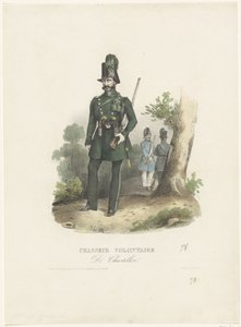 Chasseur volontaire belge, 1831