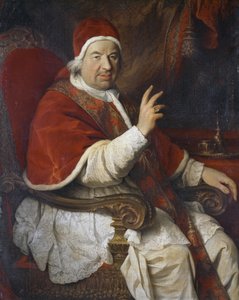 Portrait du pape Benoît XIV (1675-1758) - Pierre Subleyras