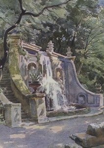 Frascati, Villa Aldobrandini - Pierre Vignal