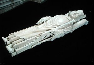 Effigie de Charles VI (1368-1422) 1429 (marbre) - Pierre de Thury