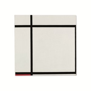 Composition II, avec rouge