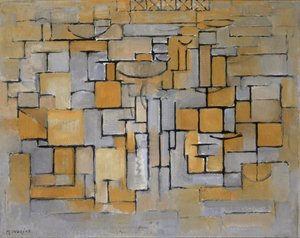 Peinture No. II Composition No. XV Composition 4 - Piet Mondrian