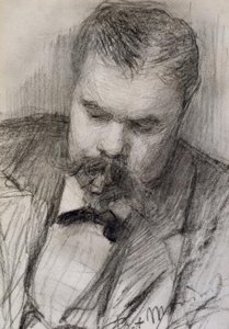 Portrait de Frits Mondrian, 1898 - Piet Mondrian