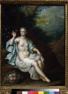 Portrait de la nymphe Flore - Pieter Borm