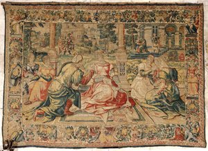 Tapisserie de Marc Antoine et Cléopâtre - Pieter (attr. to) Coecke van Aelst