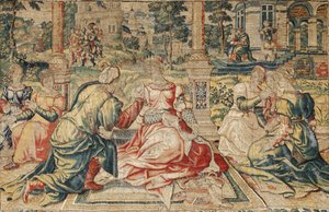 Tapisserie de Marc Antoine et Cléopâtre