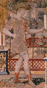 Vertumne transformé en fermier (série Vertumne et Pomone) - Pieter (circle of) Coecke van Aelst