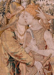 Vertumne embrasse Pomone (série Vertumne et Pomone) - Pieter (circle of) Coecke van Aelst