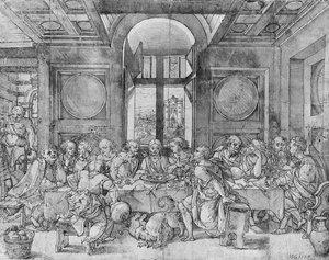 La Cène - Pieter (circle of) Coecke van Aelst