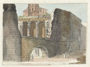 Ruines romaines - Pieter Bartholomeusz. Barbiers