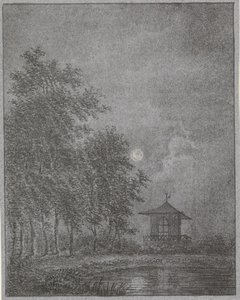 Jardin au clair de lune