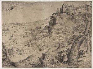 La chasse au lapin - Pieter Bruegel the Elder
