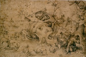 La Tentation de Saint Antoine, 16ème siècle - Pieter Bruegel the Elder
