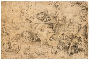 La tentation de Saint Antoine - Pieter Brueghel the Elder