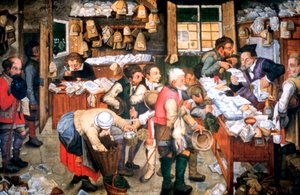 Jour de loyer, vers 1584-1638