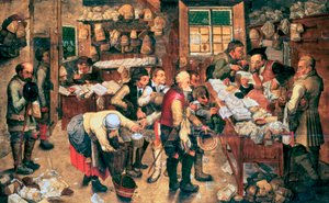 Le Collecteur de dîmes, 1618