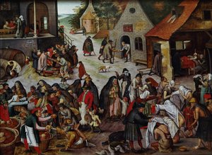 Les Sept Œuvres de Miséricorde - Pieter Brueghel the Younger