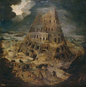 La tour de Babel, ca 1595 - Pieter Brueghel the Younger