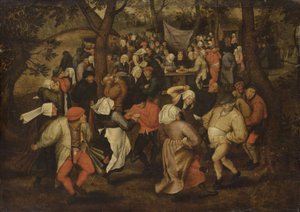 La danse de mariage - Pieter Brueghel the Younger