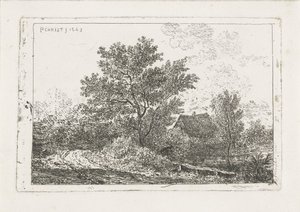 Paysage avec ferme - Pieter Casper Christ